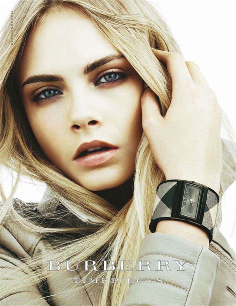 cara delevingne makeup burberry|burberry her model.